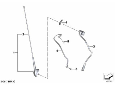 Antenna sistema audio 