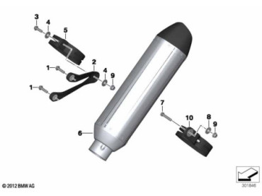 Endschalldämpfer 